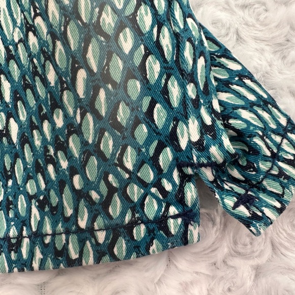 Cute Colorful Print Liverpool Cropped Pants - Picture 4 of 5